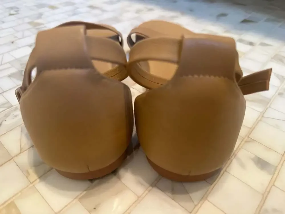 Poppy Ochre Tan – Sécra Sandals